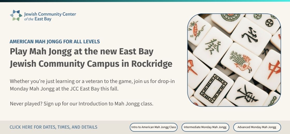 Play Majongg at the JCC East Bay